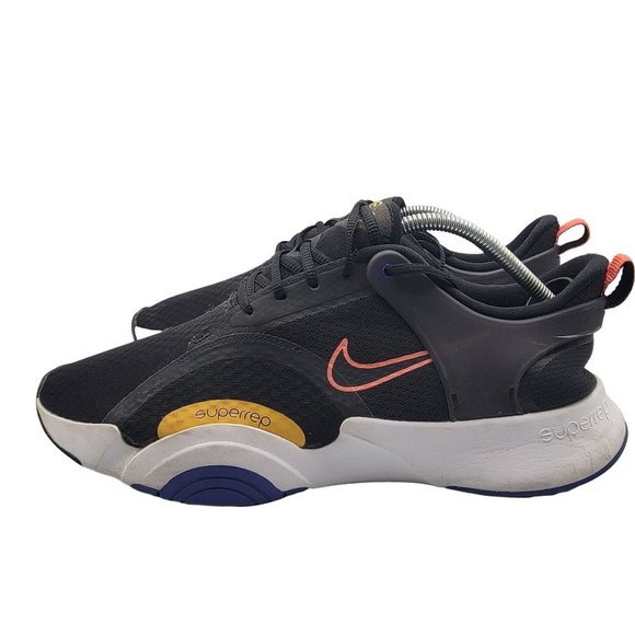 Nike Superrep Go 2 Mens 12 Black Running Athletic Shoes CZ0604-048